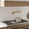 Luxury Brushed Gold Wall-Mounted Pot Filler Faucet