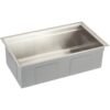 Kitchen Sink (4) Workstation Undermount Stainless Steel Kitchen Sink with Cutting Board & Prep Accessories