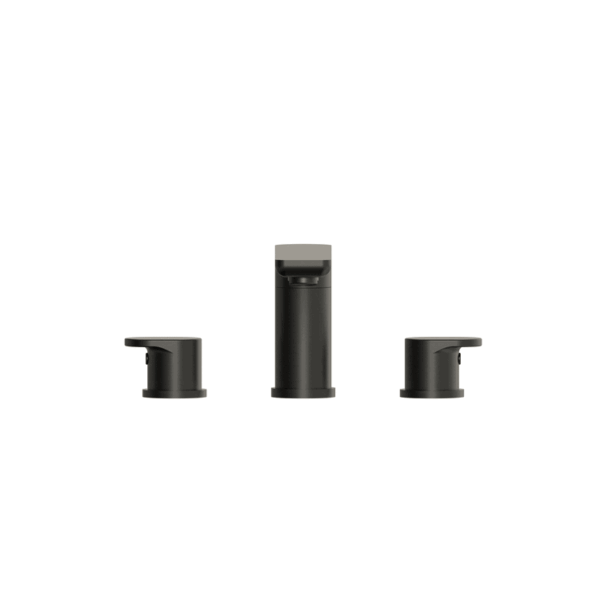 Matte Black Widespread (1) Modern Matte Black Widespread Bathroom Sink Faucet