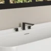 Matte Black Widespread (2) Modern Matte Black Widespread Bathroom Sink Faucet