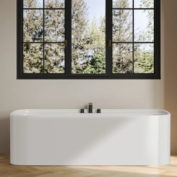 Matte Black Widespread (3) Modern Matte Black Widespread Bathroom Sink Faucet