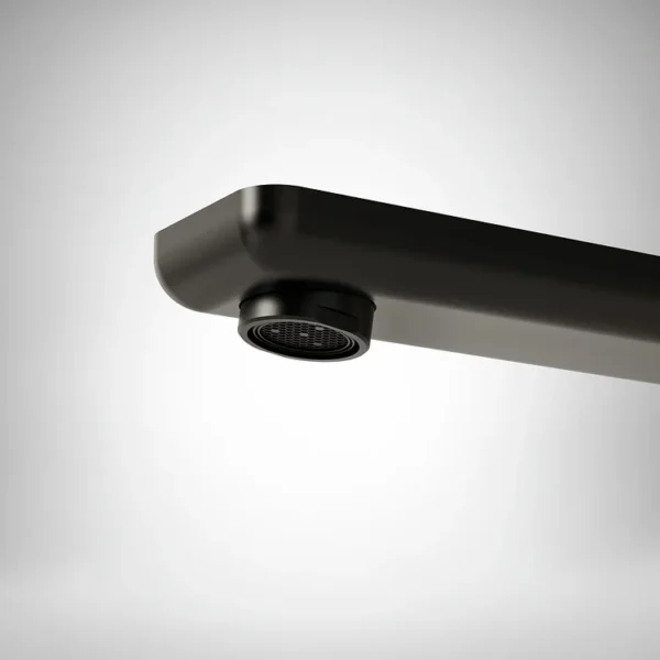 Matte Black Widespread (7) Modern Matte Black Widespread Bathroom Sink Faucet