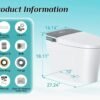 Smart Toilet with Bidet Seat – 10" Rough-In One-Piece Smart Toilet | Model ST30