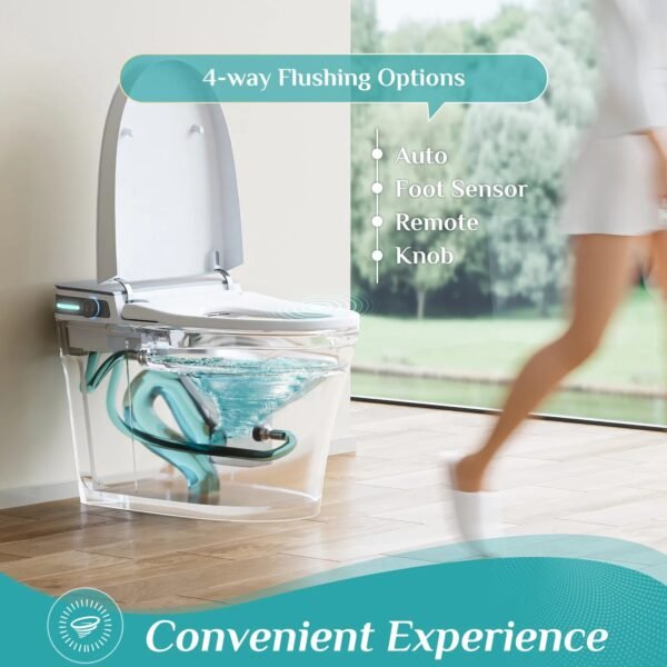 Smart Toilet with Bidet Seat – 10" Rough-In One-Piece Smart Toilet | Model ST30