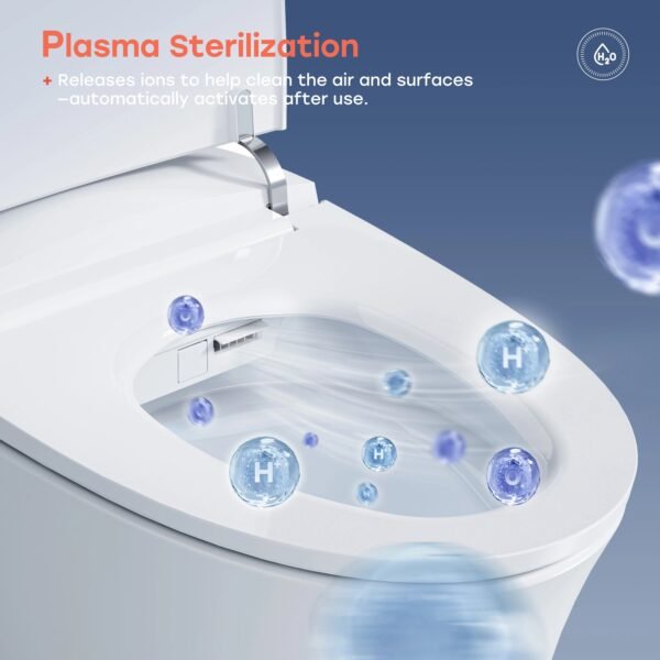 ADA Compliant Smart Toilet with Built-In Bidet – One-Piece Luxury Toilet | Model ST43