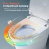 ADA Compliant Smart Toilet with Built-In Bidet – One-Piece Luxury Toilet | Model ST43