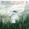 ADA Compliant Smart Toilet with Built-In Bidet – One-Piece Luxury Toilet | Model ST43