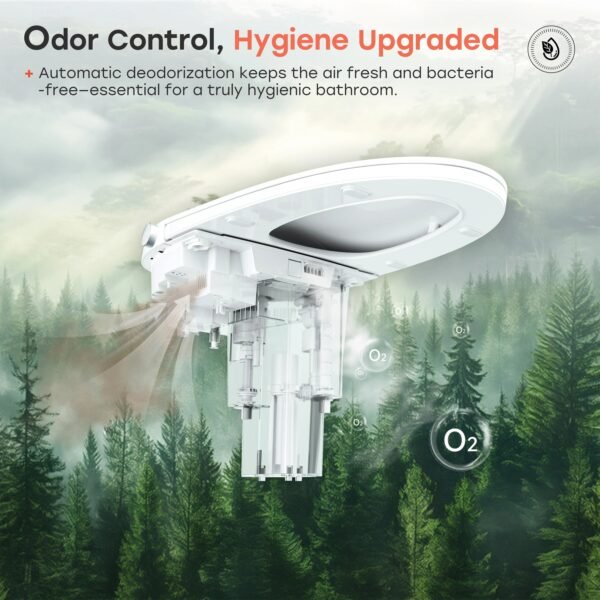 ADA Compliant Smart Toilet with Built-In Bidet – One-Piece Luxury Toilet | Model ST43