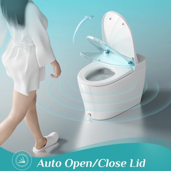 Best Bidet Toilet Combo with Heated Seat, Elongated Smart Toilet – Model ST80