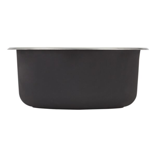 Round Undermount Stainless Steel Prep & Bar Sink – Compact Single Bowl Design