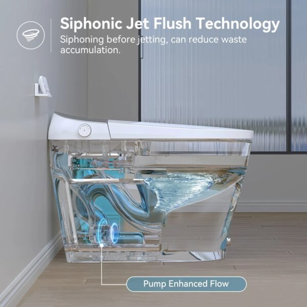 ST05 (4) Smart Toilet with Built-In Tank & Electric Booster Pump – Model ST05