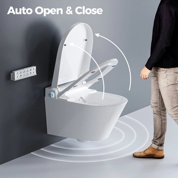 One Piece Smart Tankless Toilet with Heated Seat – Model ST11