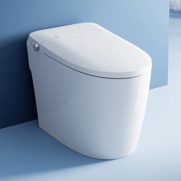 Bidet Toilet with Non-Electric Seat – 12" Rough-In One-Piece Toilet | Model ST14