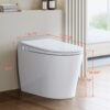 Smart Toilet with Full Cover Lid & Power Outage Flush – One-Piece Smart Toilet | Model ST18