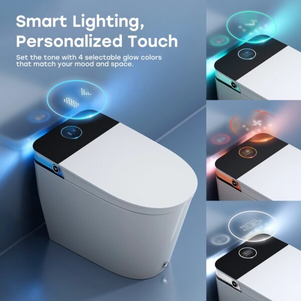 Smart Toilet (1) Smart Toilet with Flush Tank, ADA Compliant – 12" Rough-In | Model ST84