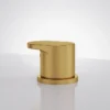 Luxury Brushed Gold Widespread Bathroom Sink Faucet – 3-Hole Dual Handle Vanity Faucet