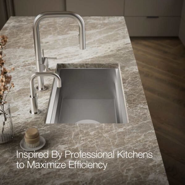 Workstation Stainless Steel Farmhouse Kitchen Sink with Integrated Accessories