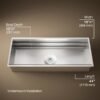 Workstation Stainless Steel Apron Front Farmhouse Kitchen Sink with Accessories