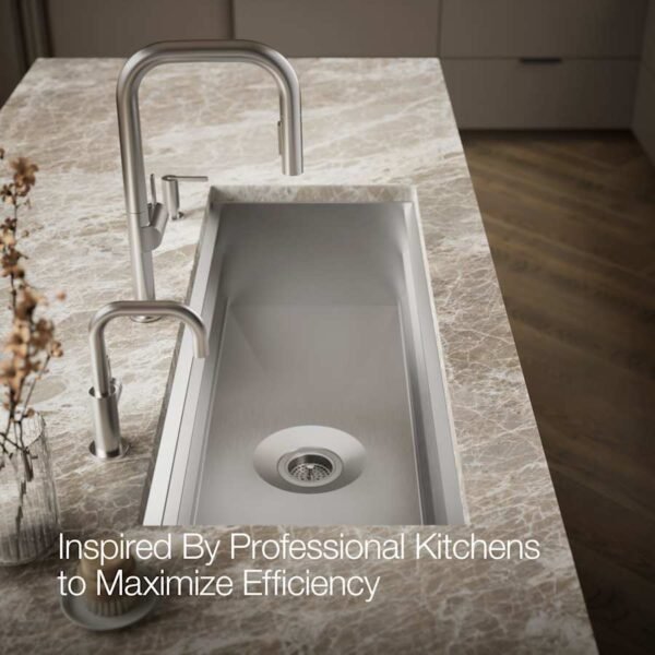 Workstation Stainless Steel Apron Front Farmhouse Kitchen Sink with Accessories