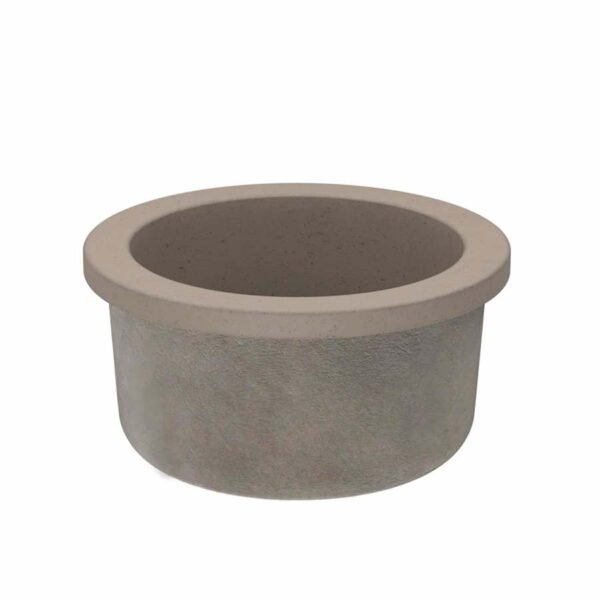 Round Bronze Undermount Bar & Prep Sink – Antique Finish