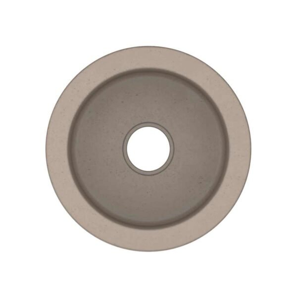 Round Bronze Undermount Bar & Prep Sink – Antique Finish