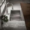 Luxury Double Bowl Farmhouse Workstation Kitchen Sink with Accessories