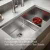Luxury Double Bowl Farmhouse Workstation Kitchen Sink with Accessories